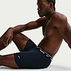Nike Essential Men's Cotton Stretch Boxer Briefs (3-Pack)