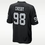 Maglia Nike NFL Game Maxx Crosby Las Vegas Raiders – Uomo