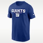 New York Giants Sideline Team Issue Men's Nike Dri-FIT NFL T-Shirt