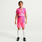 Jersey de futbol de manga corta Nike Dri-FIT Replica del Tottenham Hotspur portero 2026/27 Stadium para niños talla grande