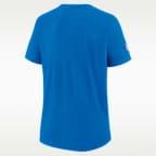 PLayera Nike Dri-FIT de la NFL para mujer Detroit Lions Sideline Alt
