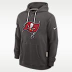 Sudadera con gorro sin cierre Nike Dri-FIT de la NFL para hombre Tampa Bay Buccaneers Initial Home Sideline