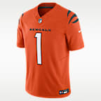 Jersey de fútbol americano Nike Dri-FIT de la NFL Limited para hombre Ja'Marr Chase Cincinnati Bengals