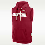 Stanford Sideline Men's Nike Dri-FIT College Sleeveless Pullover Hoodie