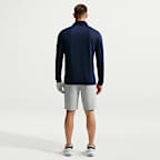 Nike Velocity Dri-FIT golfpolo met logo op de borst en lange mouwen voor heren