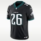 Jersey Nike Dri-FIT de la NFL Limited para hombre Saquon Barkley Philadelphia Eagles
