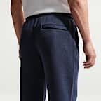 Børstede Nike Club-fleecebukser med opslag til mænd