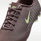 Tacos de fútbol MG low para niños talla grande Nike Jr. Mercurial Vapor 16 Club "Kylian Mbappé"