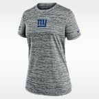 New York Giants Sideline Team Issue Velocity Women's Nike Dri-FIT NFL T-Shirt