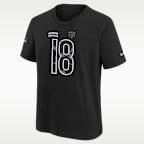 Caleb Williams Chicago Bears Salute to Service Big Kids' Nike NFL T-Shirt