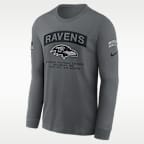 Baltimore Ravens Salute to Service Men's Nike NFL Long-Sleeve T-Shirt