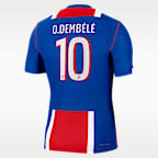 Jersey de futbol Nike Aero-FIT de Ousmane Dembélé del Paris Saint-Germain local 2026/27 Match para hombre