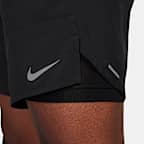 Nike Stride Shorts de correr Dri-FIT de 18 cm 2 en 1 para hombre