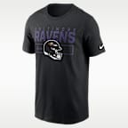 Baltimore Ravens Helmet Essential Men's Nike NFL T-Shirt