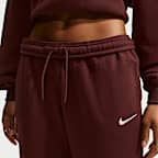 Nike Studio Fleece Medium Weight Women's Mid-Rise Joggers