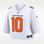 Bo Nix Denver Broncos Women's Nike NFL Cropped Tundra Game Jersey