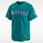 Jersey Nike Dri-FIT ADV de la MLB Limited para hombre Julio Rodríguez Seattle Mariners
