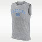 North Carolina Primetime Arch Legend Men's Nike Dri-FIT College Muscle Tank Top