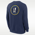 Philadelphia Phillies 2-Hit Men's Nike MLB Pullover Crew