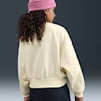 Nike Sportswear Club Fleece Girls' Boxy Crew-Neck Sweatshirt