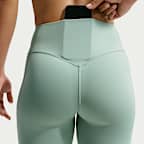 Nike Universa Leggings de longitud completa de talle alto sin costuras delanteras - Mujer