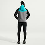 Casaco de lã cardada Windrunner com fecho completo Nike Tech para homem