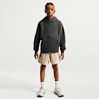 Sudadera con gorro sin cierre oversized para niño talla grande Nike Sportswear Tech Fleece
