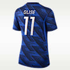 Jersey de fútbol Nike Dri-FIT para mujer Michael Olise France National Team 2026 Stadium Home