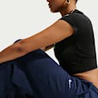Nike Studio Fleece Medium Weight Women's Mid-Rise Wide-Leg Pants