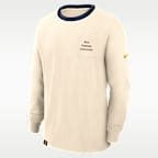 West Virginia Athletic Prep Max90 Pocket Logo Men's Nike College Long-Sleeve T-Shirt