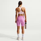 Nike One Women's High-Waisted 8" Biker Shorts with Pockets