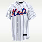 Jersey de manga corta Nike para hombre New York Mets