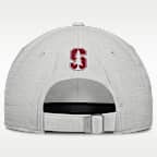 Gorra universitaria Nike ajustable para hombre Stanford Sideline Club Practice