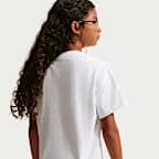 Nike Sportswear Big Kids' (Girls') Boxy T-Shirt