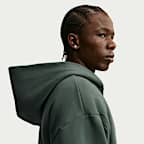 Sudadera con gorro holgada de cierre completo para hombre Nike Solo Fleece