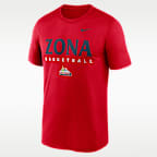 Arizona Courtside Basketball Legend Men's Nike Dri-FIT College T-Shirt