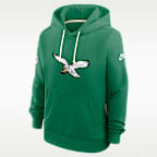 Philadelphia Eagles Alt Pack Women's Nike Dri-FIT NFL Pullover Hoodie