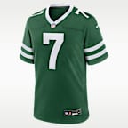 Jersey Nike de la NFL Game para hombre Justin Fields New York Jets