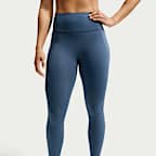 Leggings de cintura alta sin costura delantera de 7/8 para mujer Nike Universa