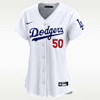 Jersey Nike Dri-FIT ADV de la MLB Limited para mujer Mookie Betts Los Angeles Dodgers