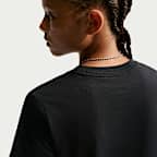 Playera para niños talla grande Nike Sportswear