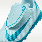 Nike Jr. Mercurial Vapor 16 Club Younger Kids' Turf Low-Top Football Shoes
