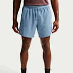 Shorts de correr Dri-FIT de 18 cm 2 en 1 para hombre Nike Stride