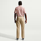 Męska koszulka polo do golfa Dri-FIT Nike Tailored Performance Tartan