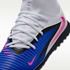 Nike Jr. Phantom 6 High Club Big Kids' Turf Soccer Shoes