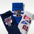 Calcetas multideportes para niños (3 pares) Nike