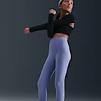 Nike One Big Kids' (Girls') Dri-FIT High-Waisted Leggings