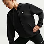 Nike Studio Fleece Sport Women's Dri-FIT Full-Zip Hoodie