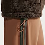 NikeSKIMS Sherpa Women's Oversized Full-Zip Hooded Jacket
