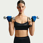 Brassière caraco à encolure dégagée NikeSKIMS Satin Shine pour femme